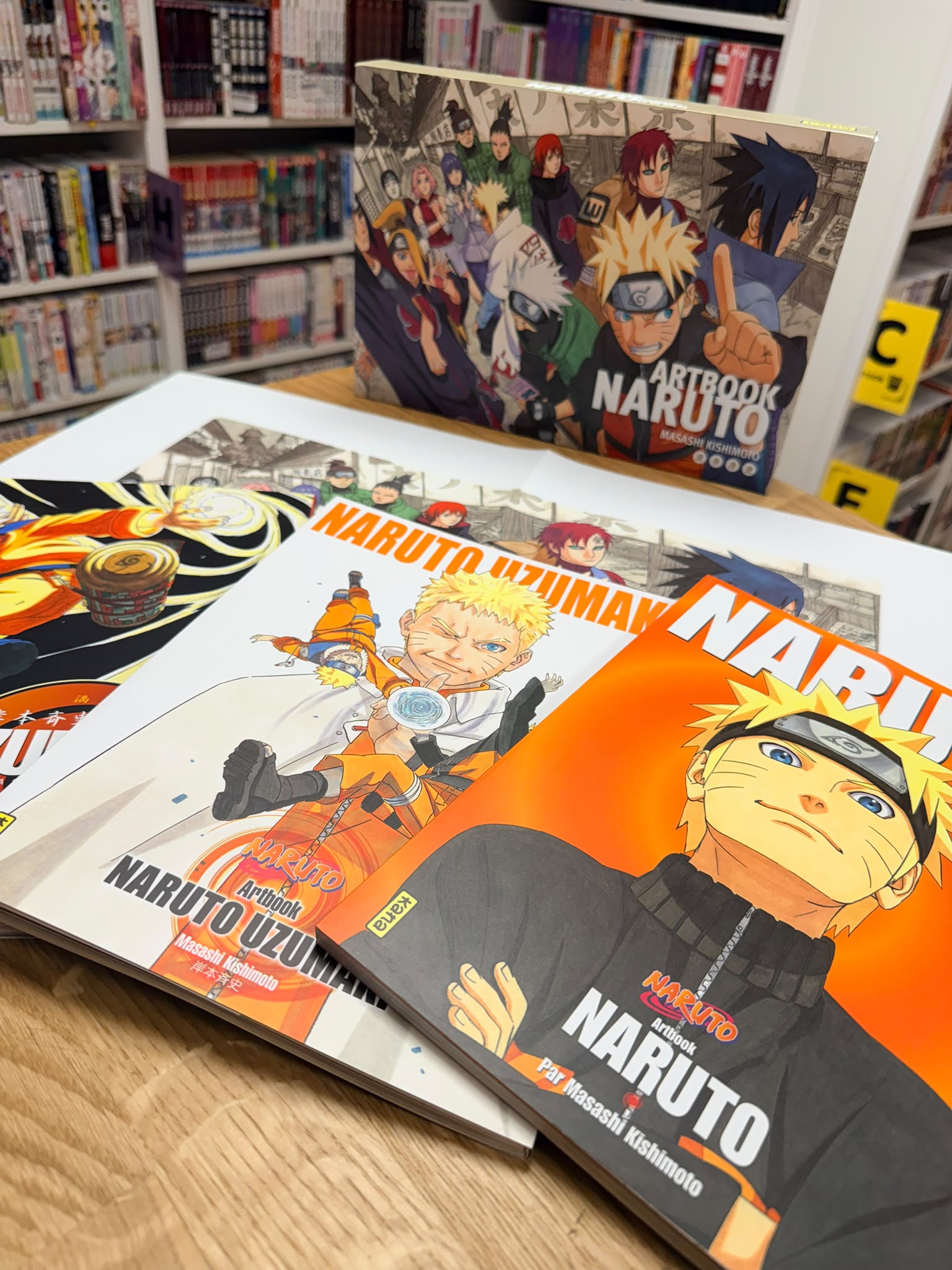 Naruto Coffret 3 Artbooks&nbsp;&nbsp;
